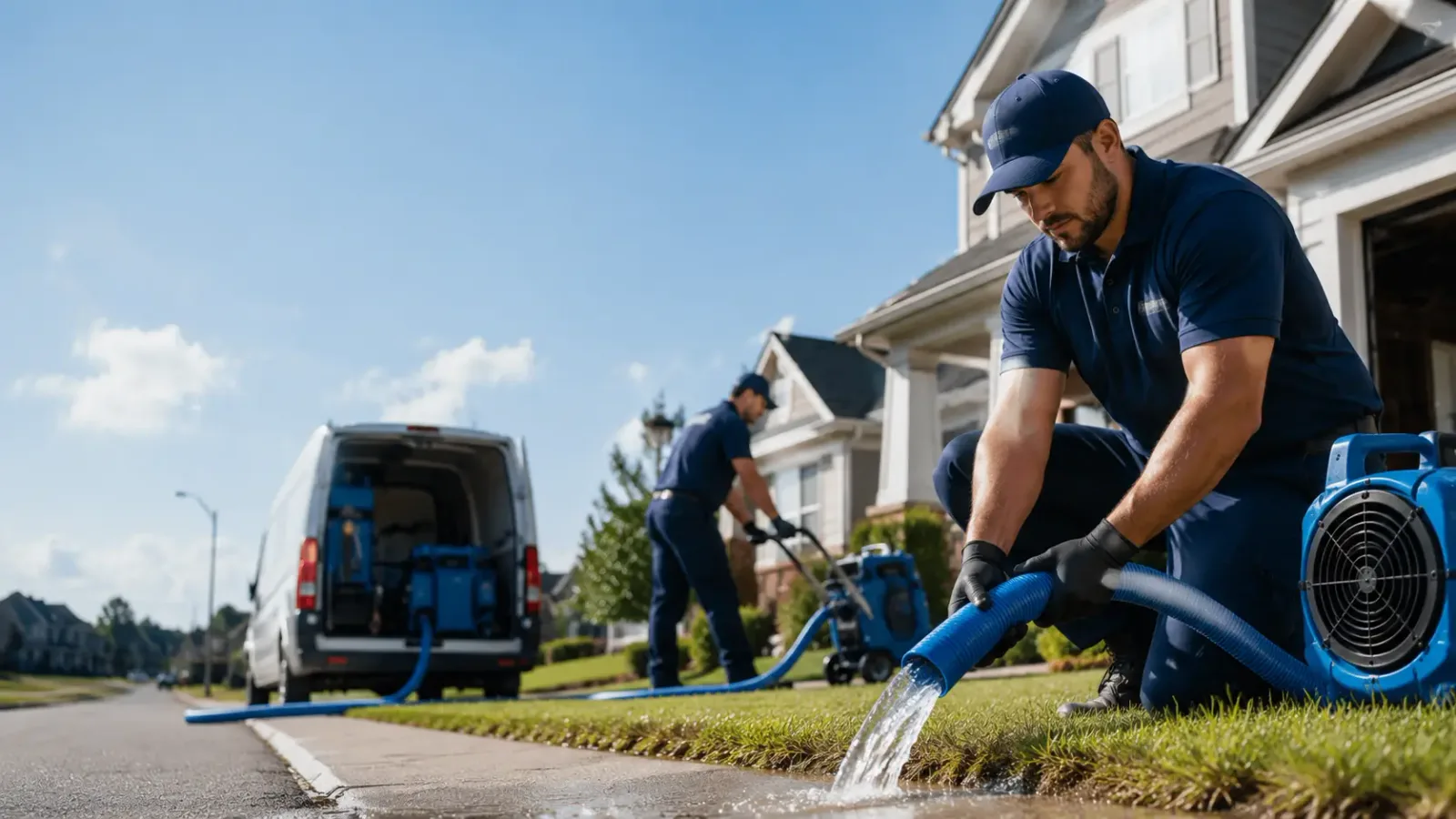 Flood Damage Restoration in Spencerville, OH
